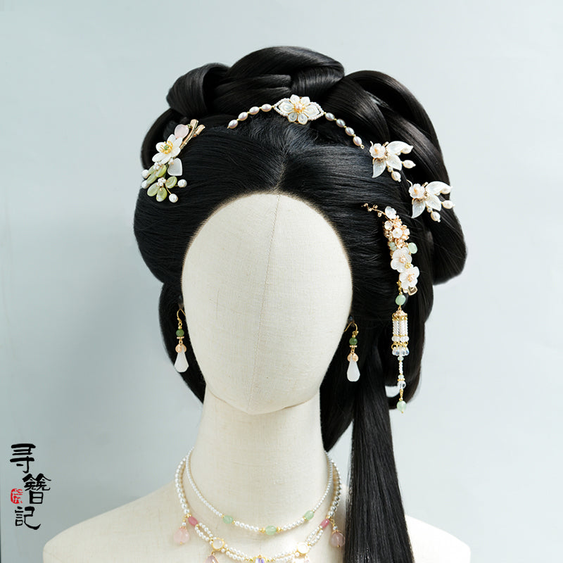 Hair Pin: Shell Leaves