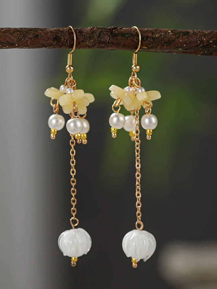 Back Hair Pin: Snow Lotus