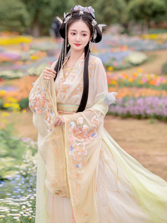 Calm Waters 定风波 - Wei Jin Fairy Style Qiyao Ruqun