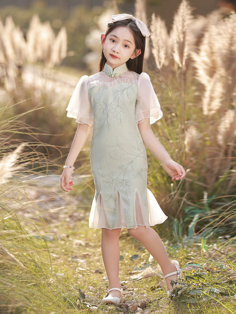 Bella - New Chinese Style Cheongsam for Girls