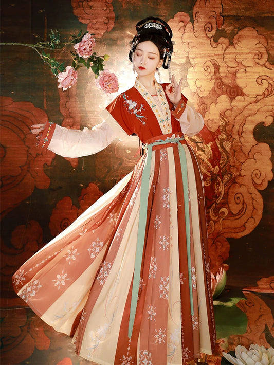 Fairy of Tang 仙唐 - Tang Dynasty Style Beizi Qiyao Ruqun