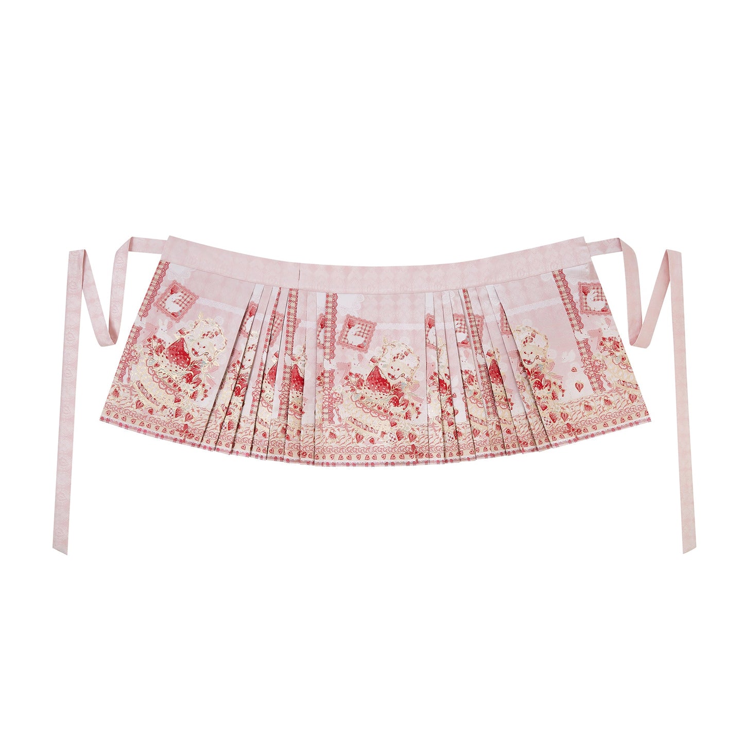 Strawberry Cake 草莓千层酥 - Ming Dynasty Modern Hanfu and Mamianqun (Preorder)