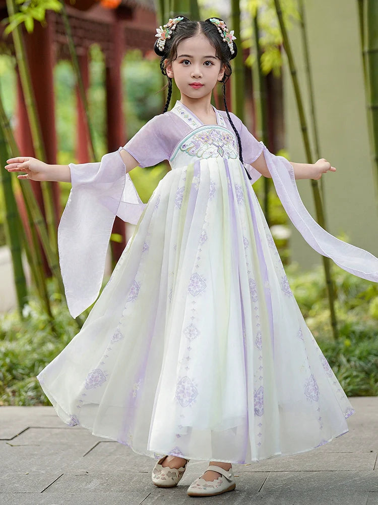 Dazzle - Tang Dynasty Hanfu Dress, Princess Costume for Girls