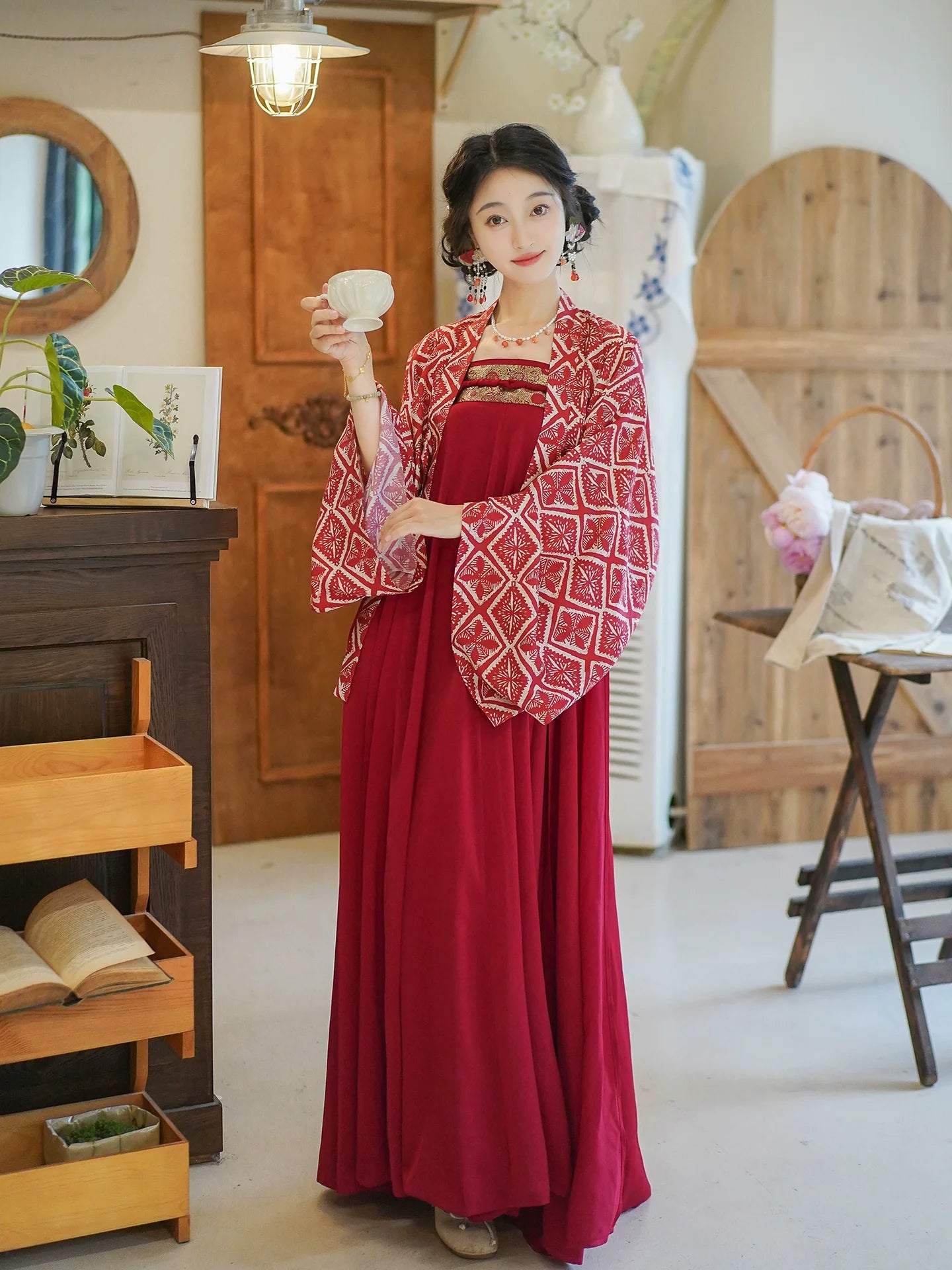 Thousand Lights Night 千灯夜行 - Modern Tang Dynasty Hanfu Dress (Preorder)