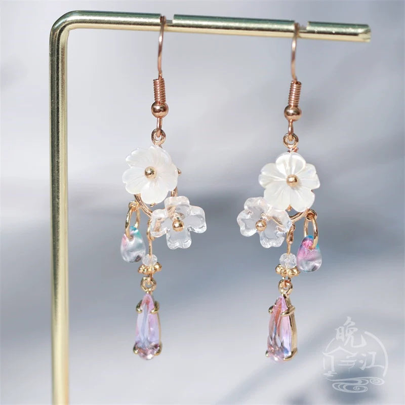 Hua Luo Chinese Style Earrings