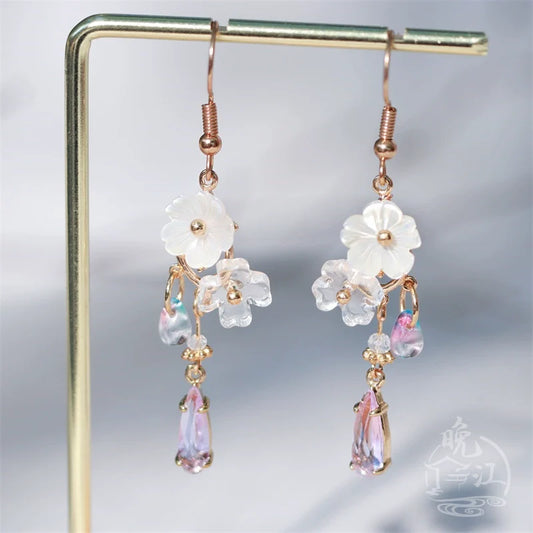 Hua Luo Chinese Style Earrings