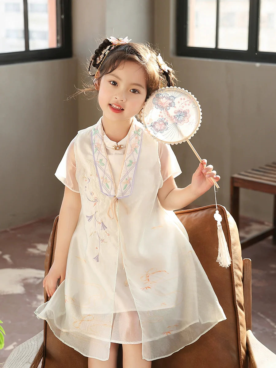 Acacia - New Chinese Style Ming Dynasty Hanfu for Girls