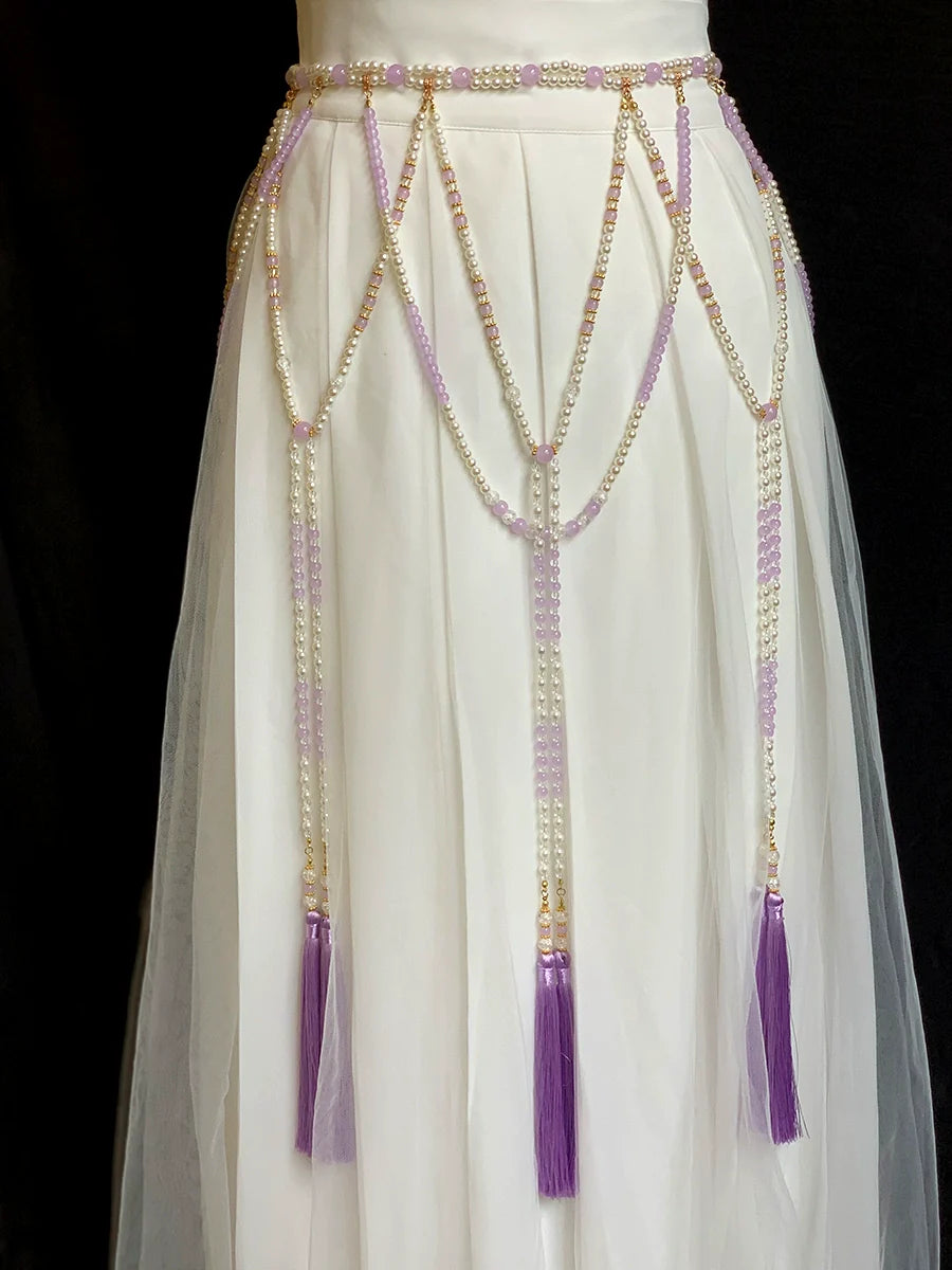 Sienna - Heziqun Tassel Waist Chain for Hanfu