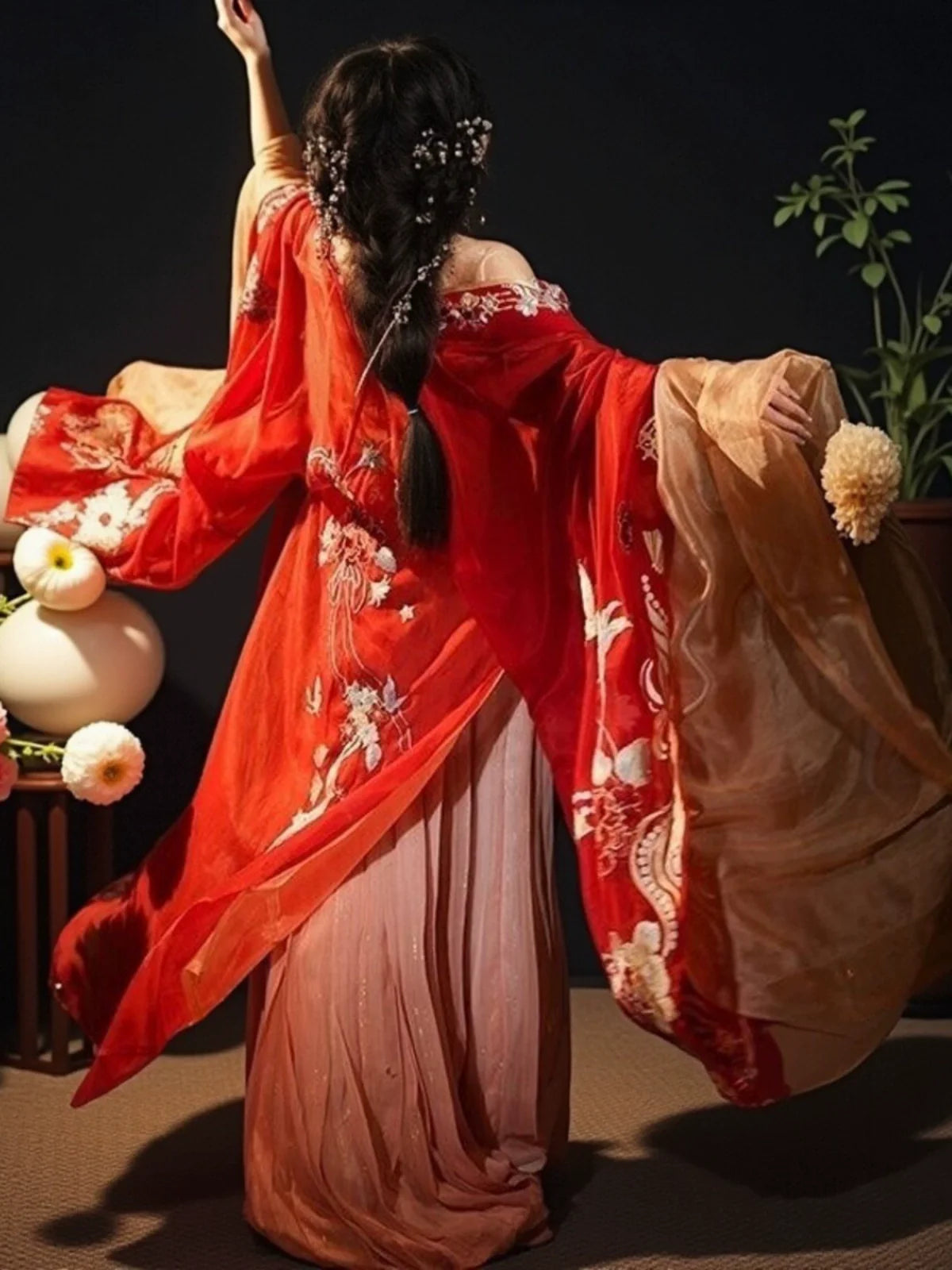 Luochuan 洛川 - The Tang Dynasty Wedding, Bridal Gown (Preorder)