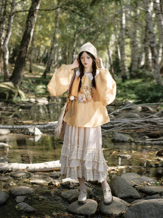 Ming Dynasty Hanfu, New Chinese Style, Sangju 桑菊