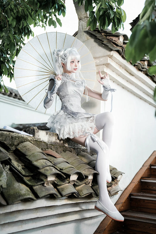 Qi Lolita Chinese Cheongsam Inspired, Moonlight