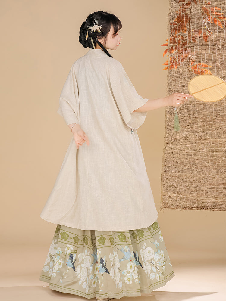 Changgan Temple 长干寺 - Song Dynasty Style Qiyao Ruqun Hanfu