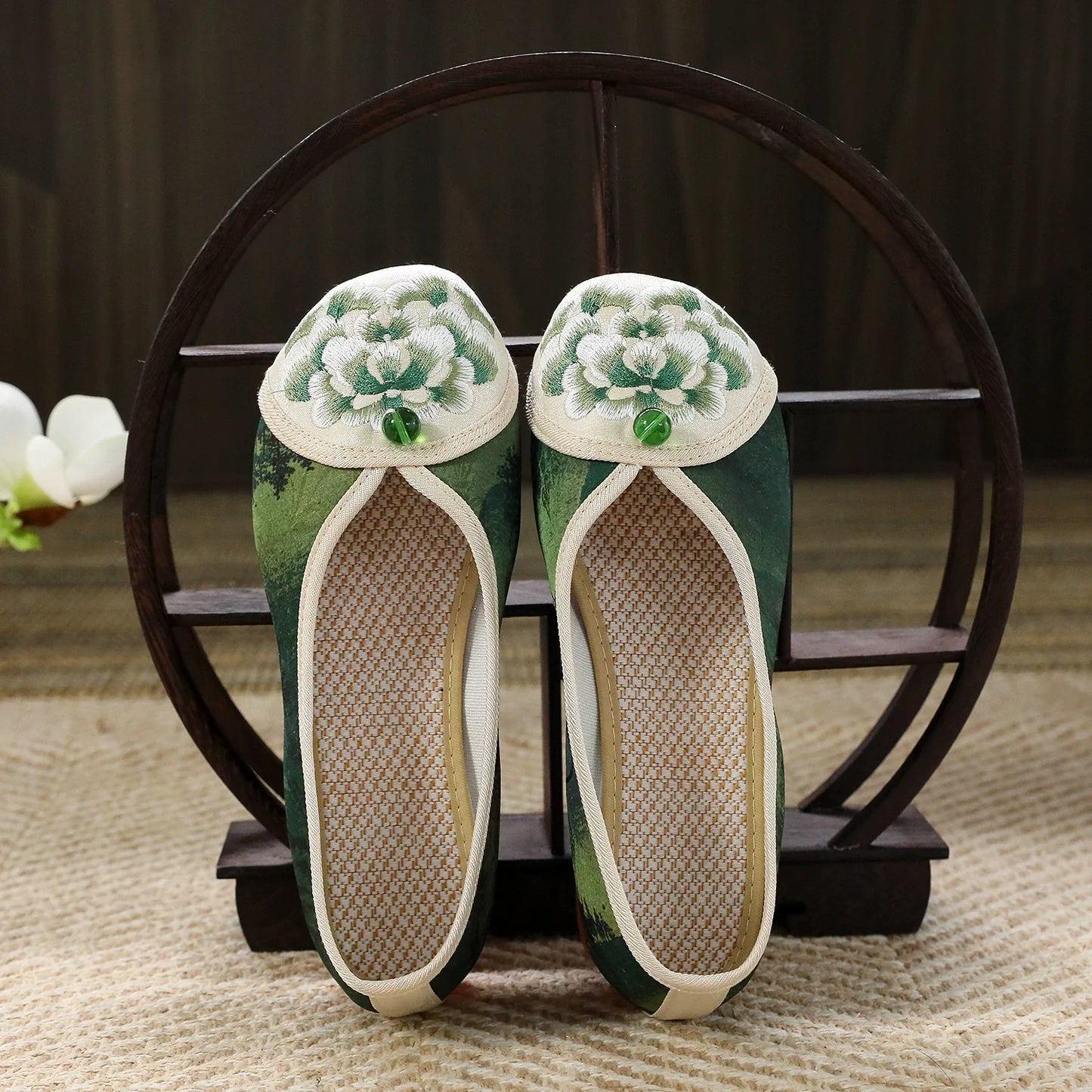 Gabriella - Embroidered Cheongsam Shoes