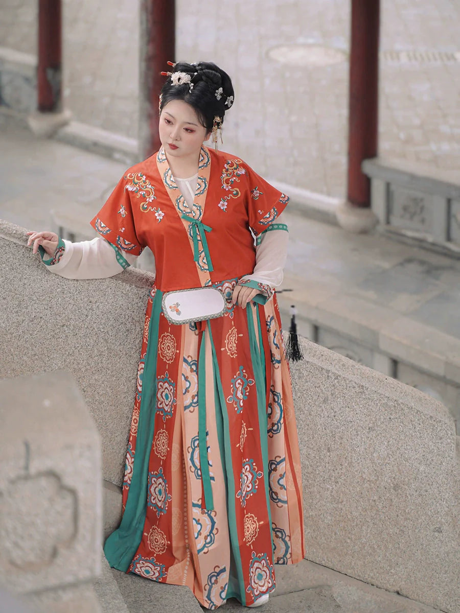Silk Road - Tang Dynasty Hanfu Matching Set