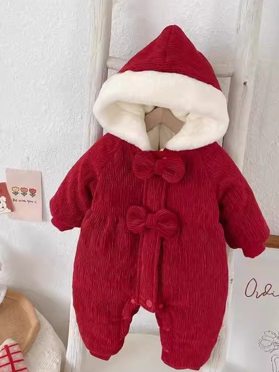 Scarlett - Winter Princess Baby Onesies for Girls