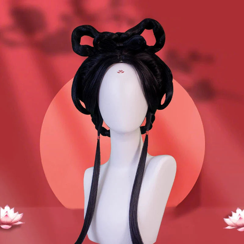 Lotus Flower - Chinese Style Hair Wig for Hanfu