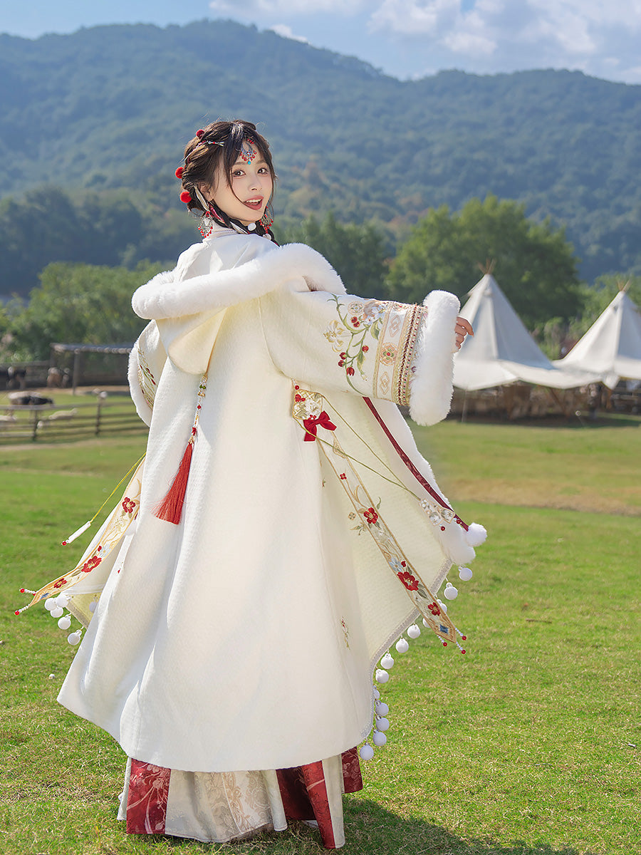 Happy Dream 盛乐长梦 - Tang Dynasty Style Qixiong Ruqun for Spring and Winter