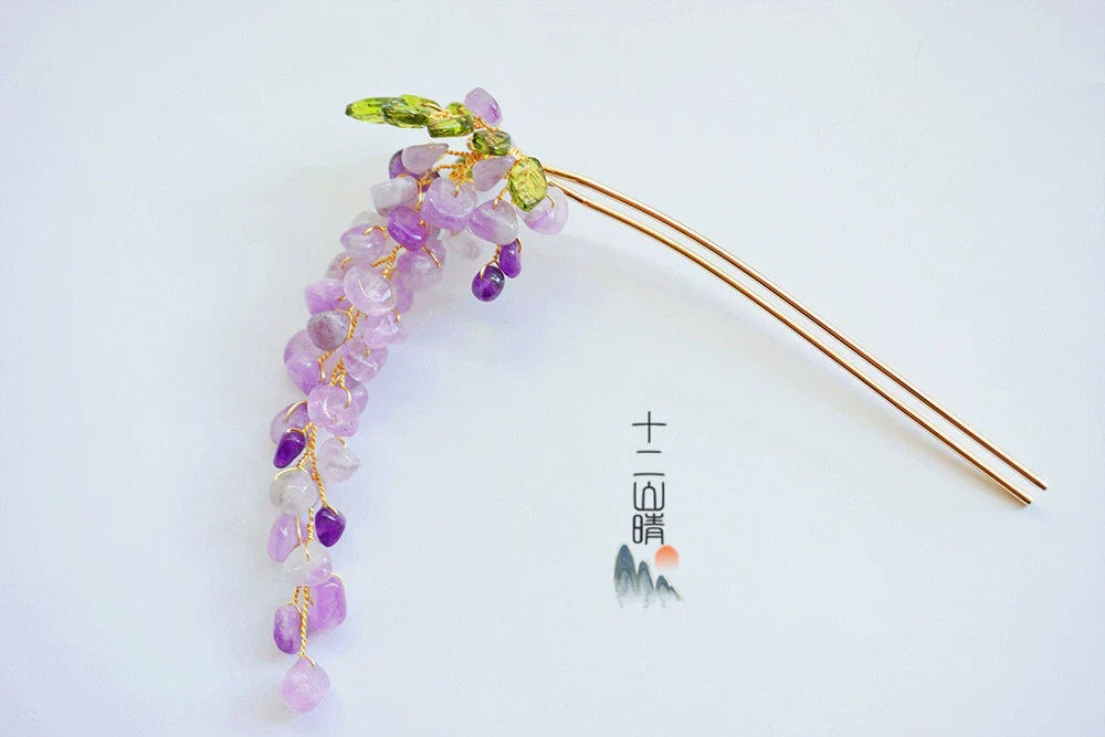 Hair Stick: Wisteria