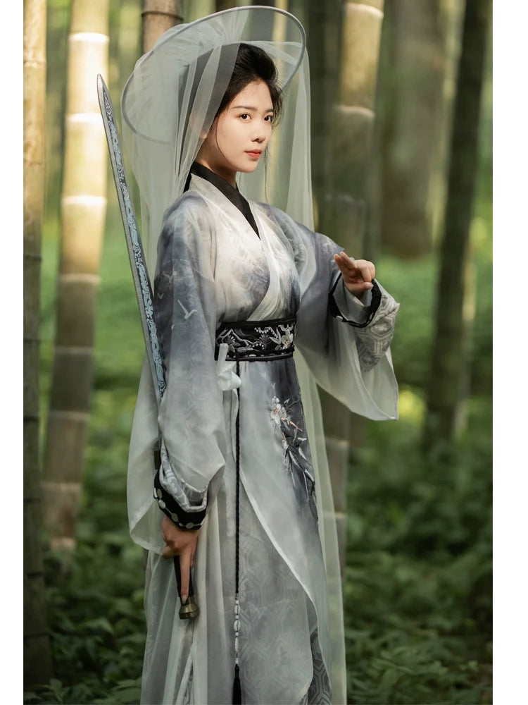 The Sword Spirit - Warring States and Han Dynasty Straight Hem Robe