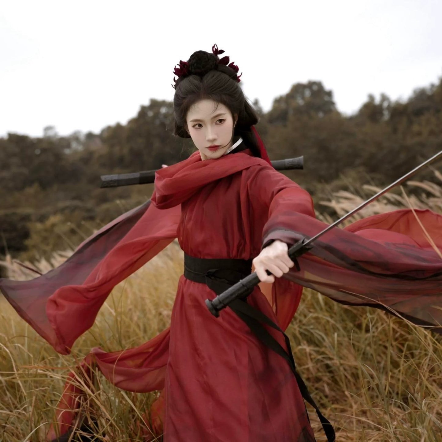 Chivalry 骑士 - Wei Jin Swordsman Style Fantasy Costume
