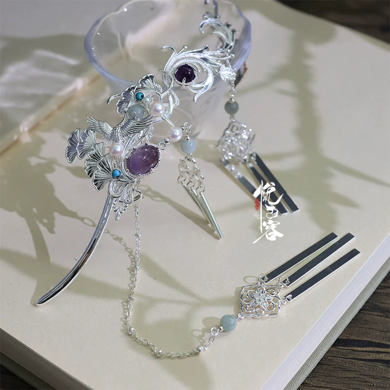 Hair Clip: Meteor Moon