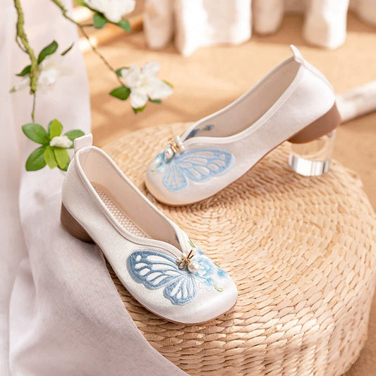 Lydia - Embroidered Qipao Shoes