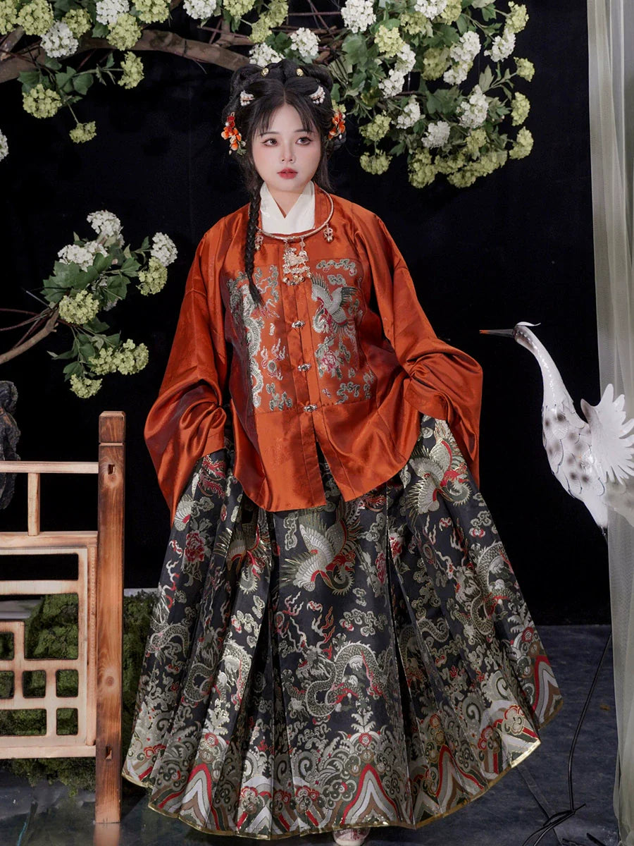 Phoenix - Ming Dynasty Hanfu Matching Set