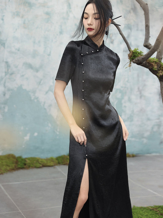 Moissanite - Women's Summer New Chinese Style Cheongsam Dress