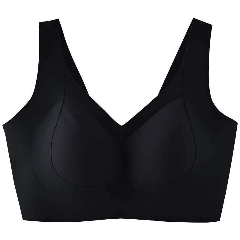 Women No Underwire Push Up Bra Wireless Seamless Full Coverage Comfort T Shirt Bra