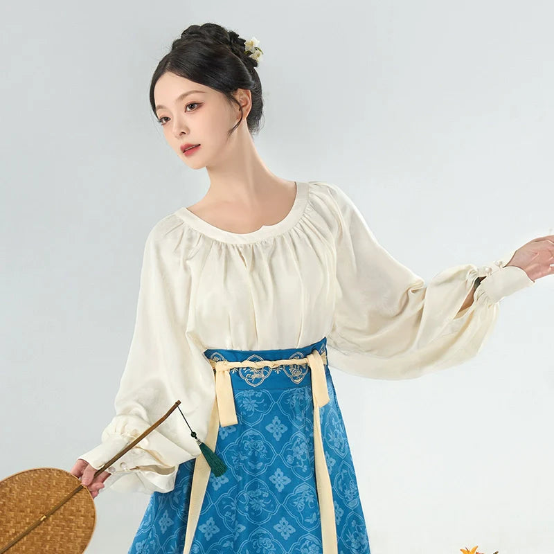 Tang Dynasty Inspired Modern Hanfu, Xiaoman 小满