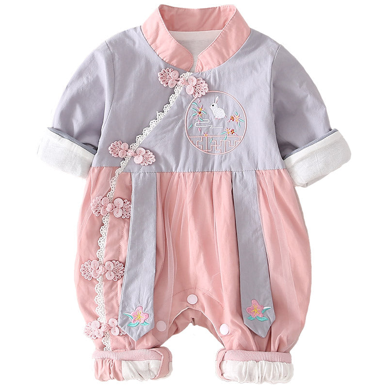 Dream - Cheongsam Style Baby Onesies for Girls