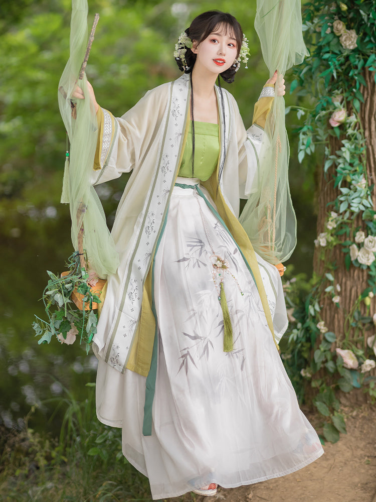 Jiuhua 久华 - Song Dynasty Style Qiyao Ruqun Hanfu