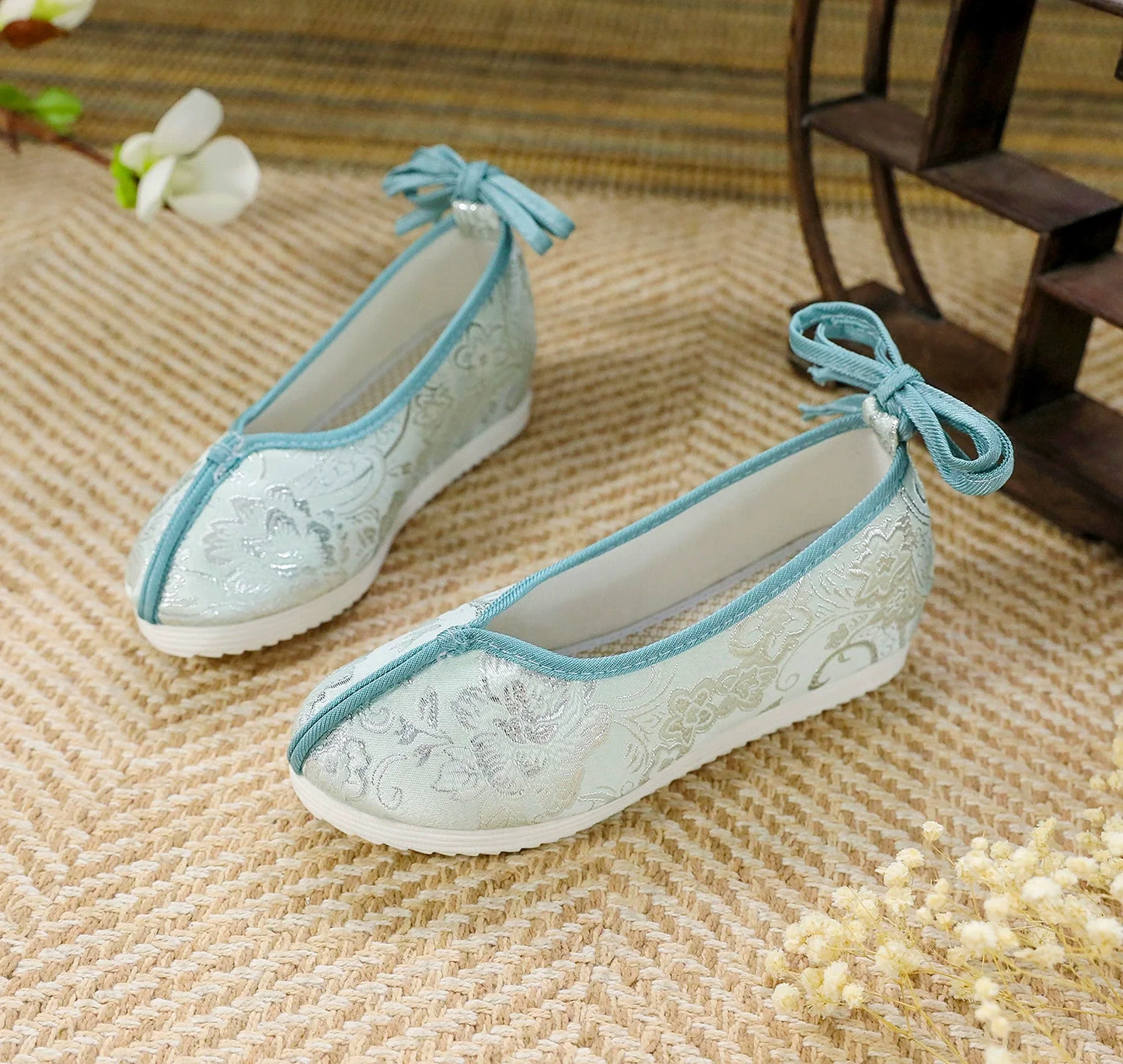 Paige - Traditional Brocade Hanfu Shoes