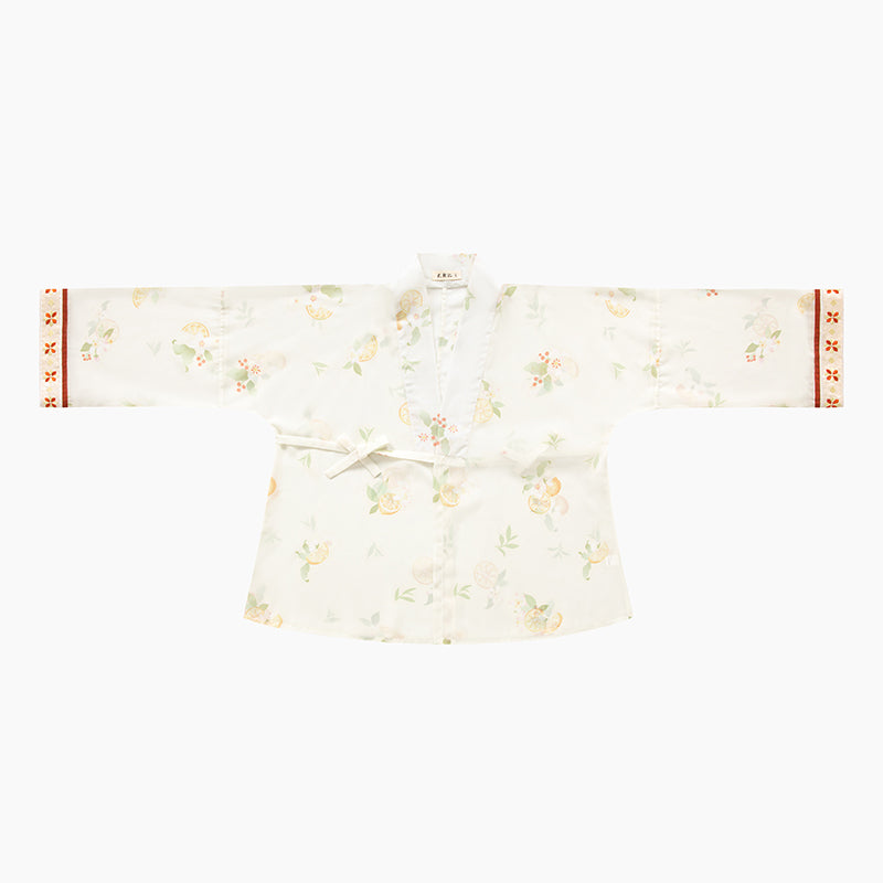 Lemon Black Tea 柠檬红茶 - Song Dynasty Style Qiyao Ruqun Hanfu