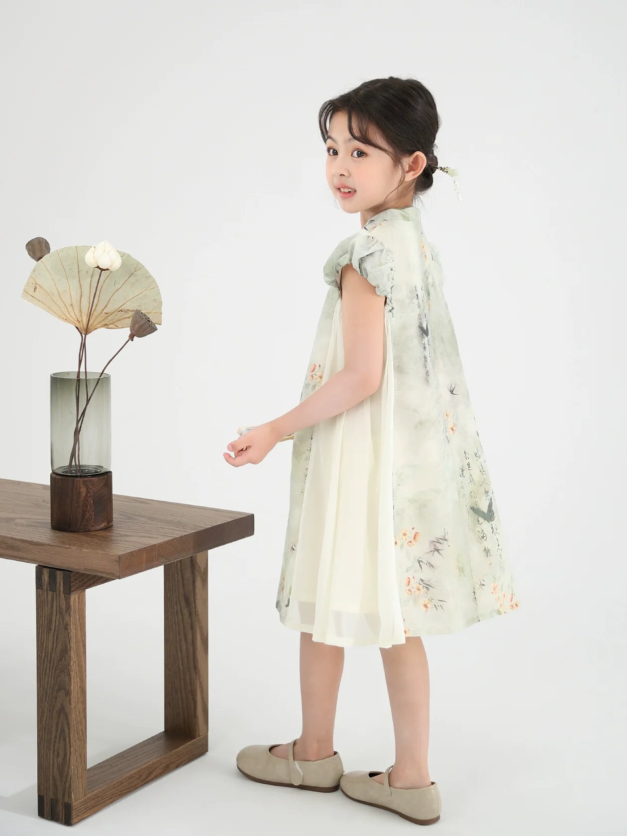 Clover - New Chinese Style Cheongsam for Girls