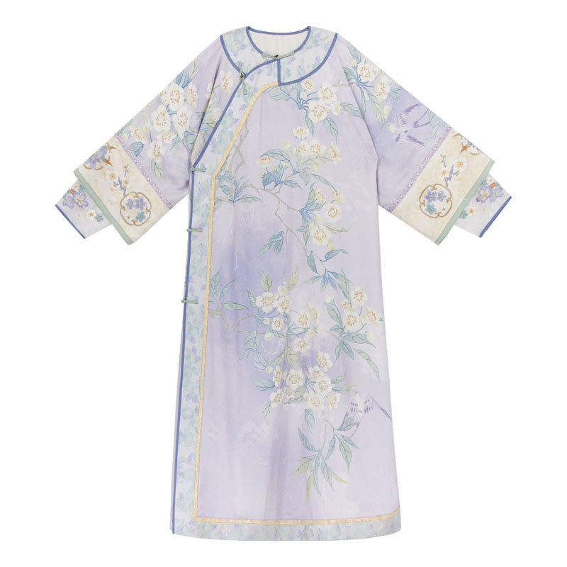 Hazy Moon 胧月 - Qing Dynasty Manchu Traditional Costume (Preorder)