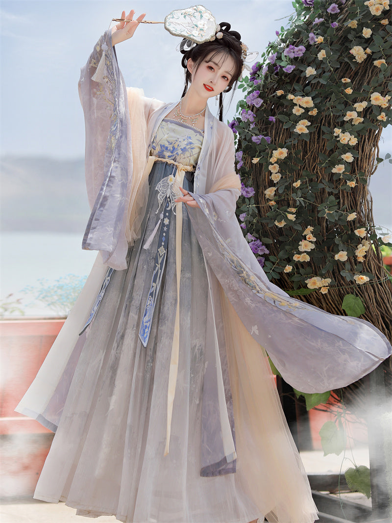 Xiaoxiang  潇湘 - Tang Dynasty Style Hanfu Dress Heziqun
