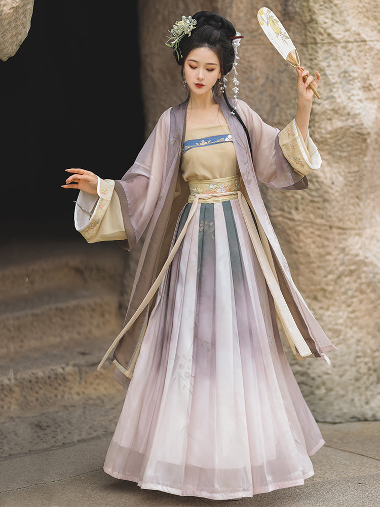 Mo Huayou 陌花悠 - Song Dynasty Style Qiyao Ruqun Hanfu