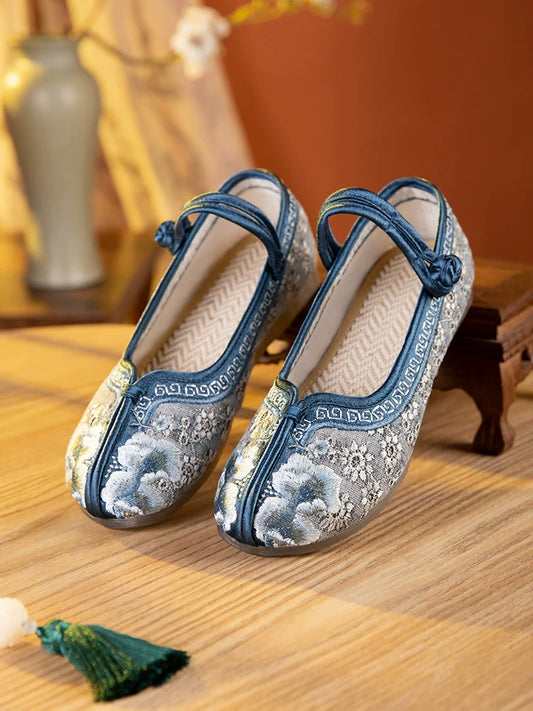 Chloe - Embroidered Cheongsam Shoes