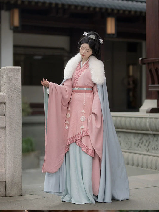 Xiaoyu 小玉 - Wei Jin Fairy Style Cross Collar Qiyao Ruqun
