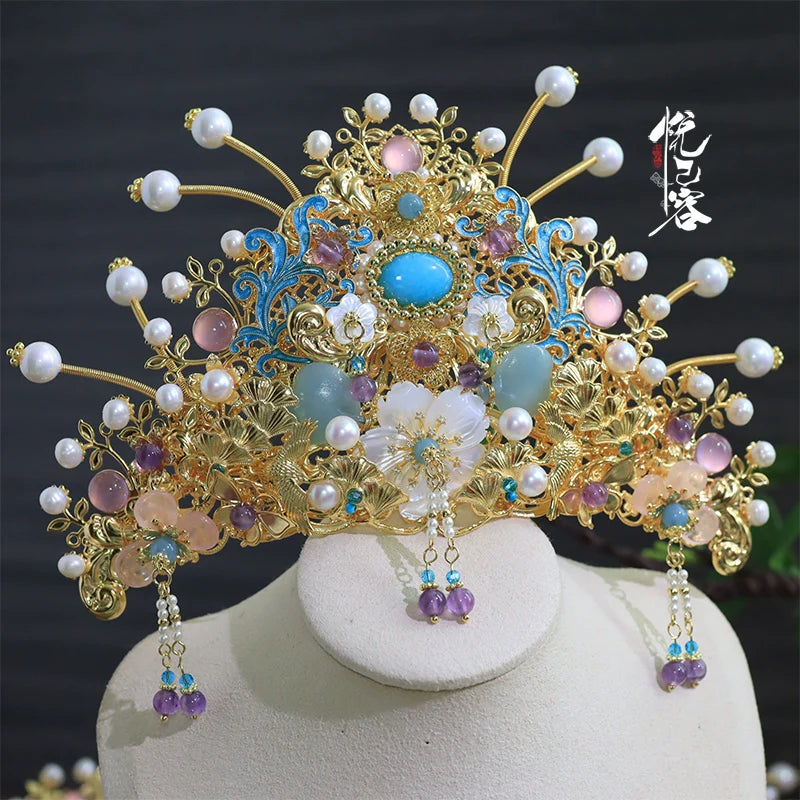 Hanfu Hair Accessories Set: Yunyan