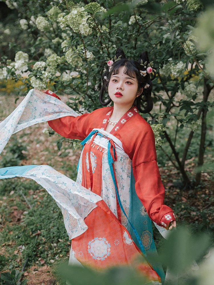 Qingping - Tang Dynasty Hanfu Matching Set