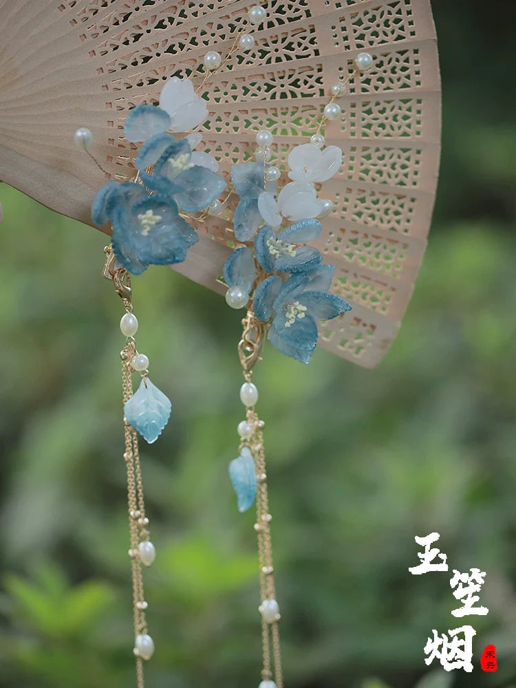 Hair Clips: Rain