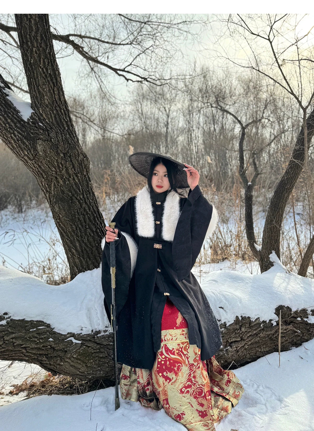 Lady Li - Ming Dynasty Hanfu Coat for Autumn and Winter