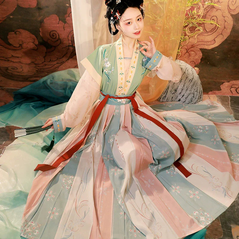 Fairy of Tang 仙唐 - Tang Dynasty Style Beizi Qiyao Ruqun