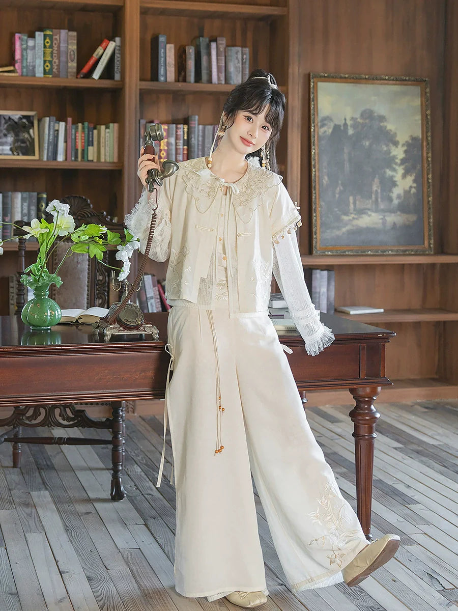 Song Dynasty Inspired Modern Hanfu, Moon Shadow (Preorder)
