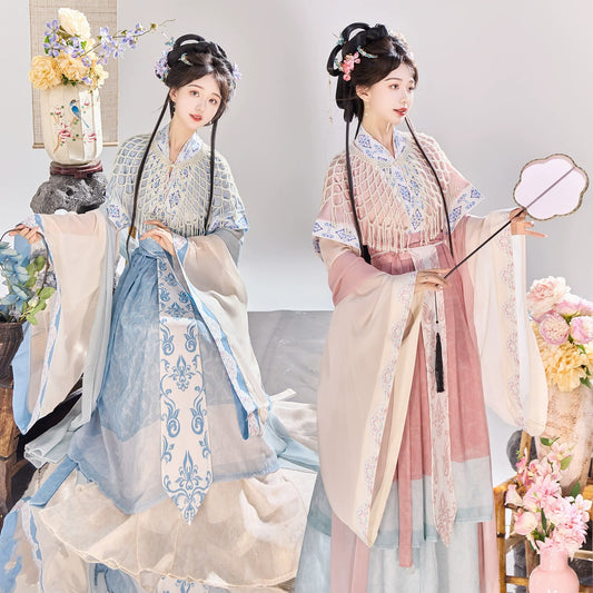 挽琴 Melody - Wei Jin Goddess Style Qiyao Ruqun
