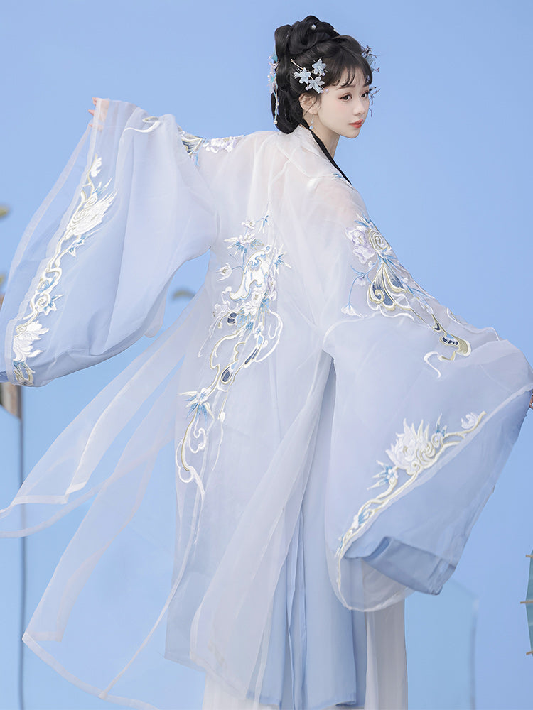 Canghai 沧海 - Song Dynasty Style Qiyao Ruqun Hanfu