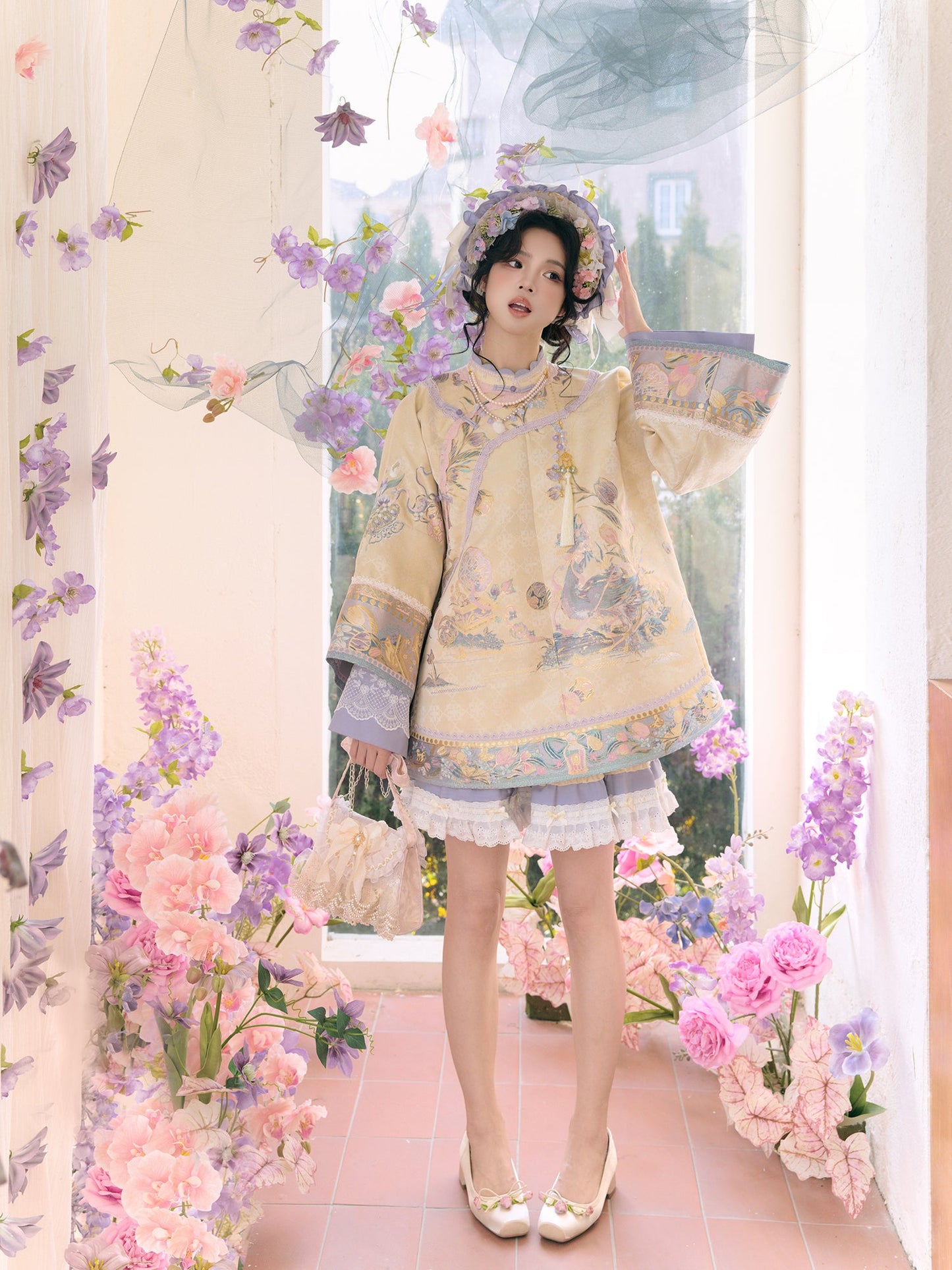 Fragrant Tulips 郁香 - Qing Han Inspired New Chinese Style Costume (Preorder)