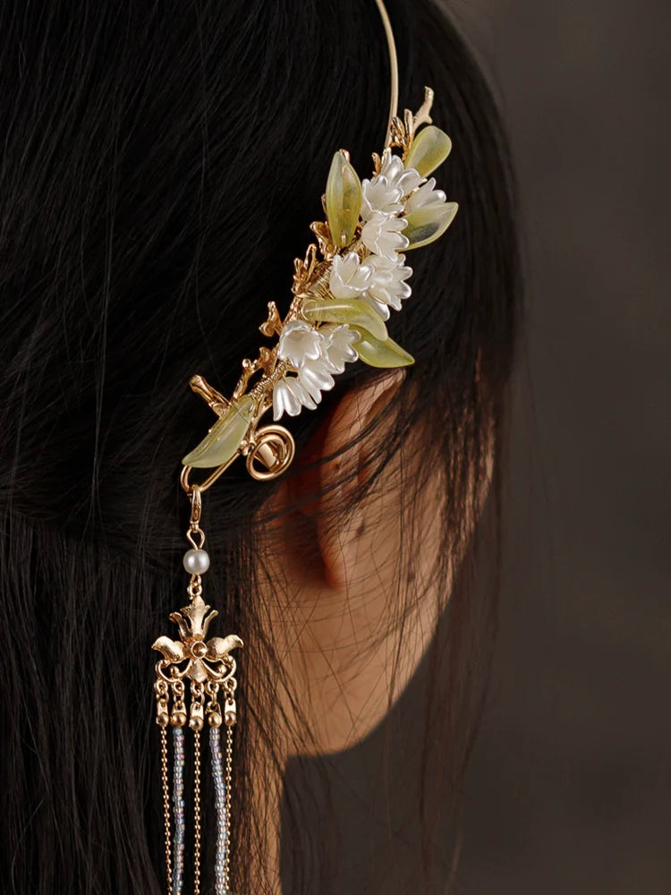 Flower Hair Band: Lily of the Valley